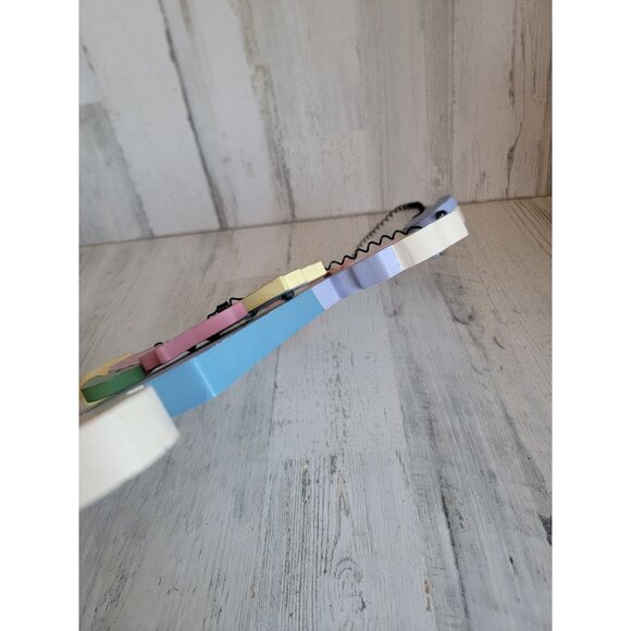 Large wooden Easter greetings bunny home decor‎ hanging spring - Picture 6 of 8